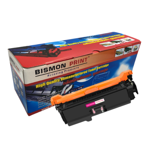 ตลับหมึกเทียบเท่า Toner Cartridge Compatible HP CE253A Magenta, HP 504A Remanufactured